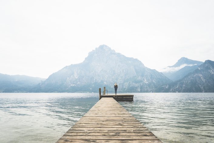 Woman Standing Alone